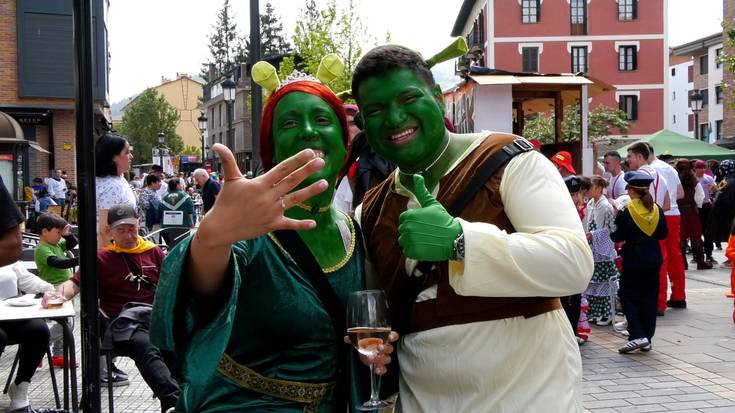 [ARGAZKI GALERIA] Lazkaoko mozorro eguna