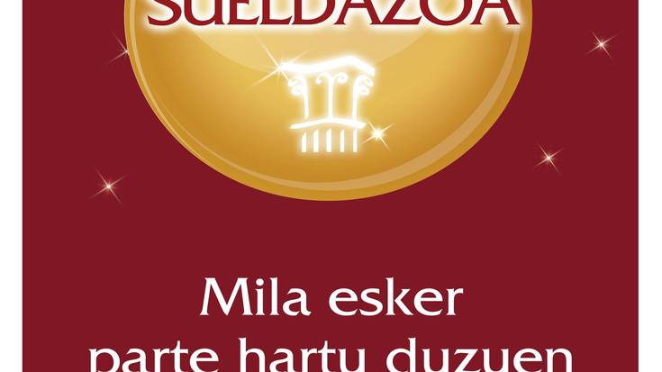 MILA ESKER GABONETAN ORDIZIAN AUKERATU DUZUEN GUZTIOI!