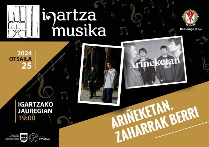 Igartza Musika: Ariñeketan. Zaharrak Berri