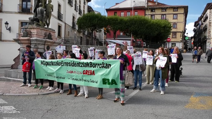 Erresidentzietako langileek martxa egingo dute bihar Goierrin, hiru greba egunei hasiera emanez