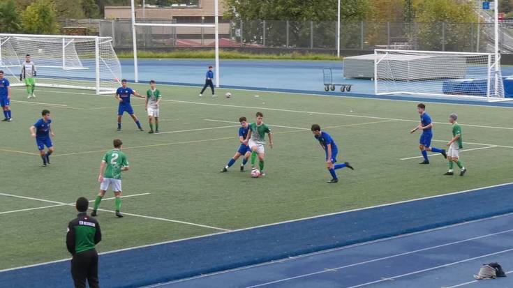 Berdinketan amaitu zuten Ordiziako jubenilek liderren aurkako neurketa