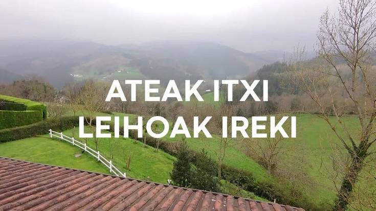 Ateak itxi, leihoak ireki