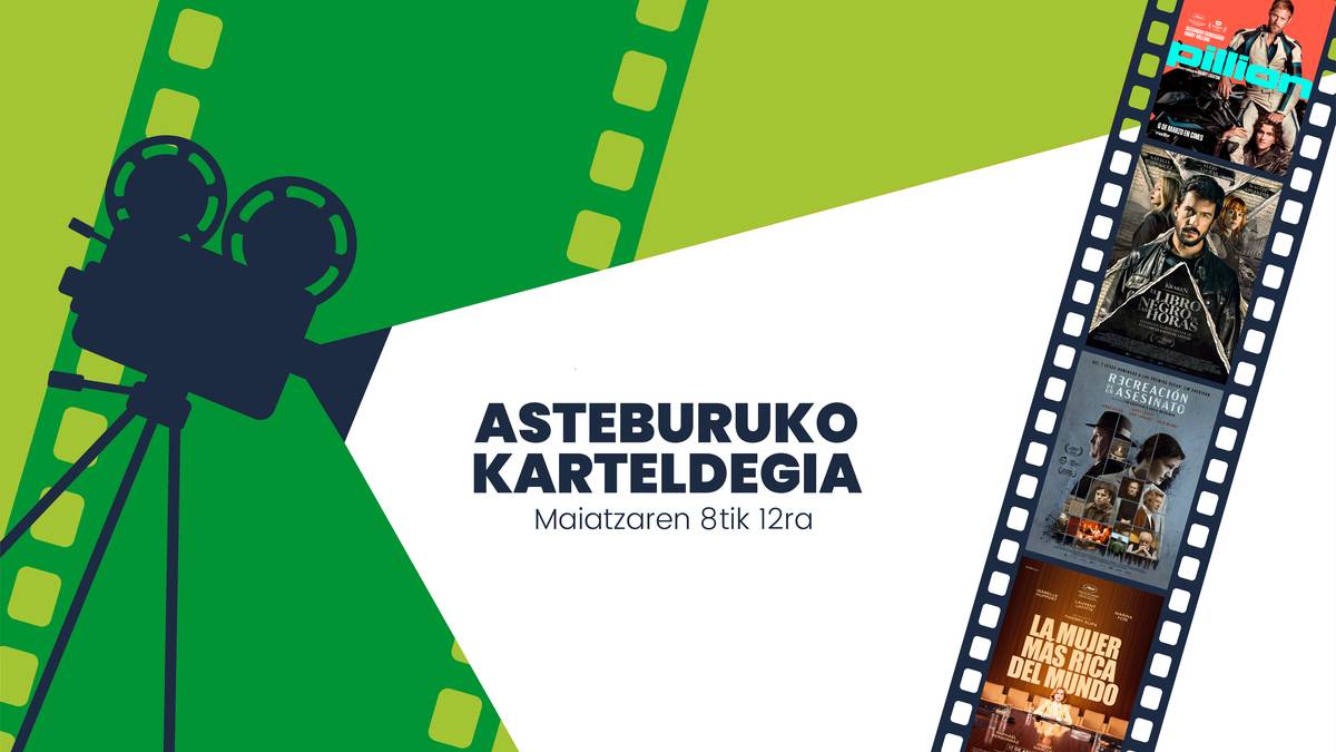 Asteburuko zinema karteldegia