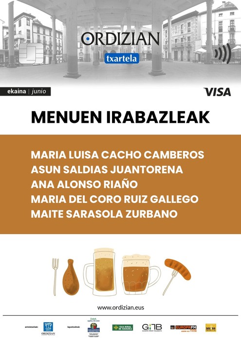BADITUGU GARAGARDO AZOKAKO MENUEN IRABAZLEAK!