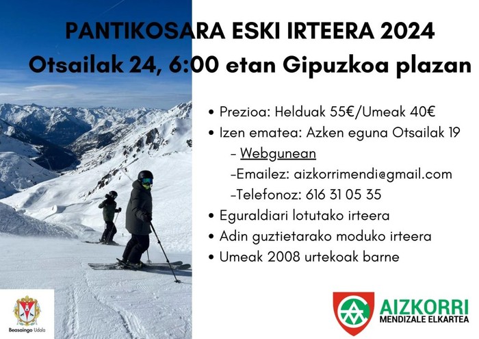 Panticosara eski irteera