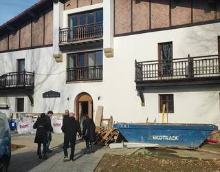 Oiangu baserriko obrak amaitzear dira