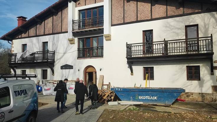 Oiangu baserriko obrak amaitzear dira