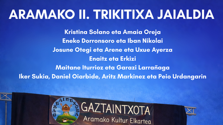 Aramako II. Trikitixa Jaialdia