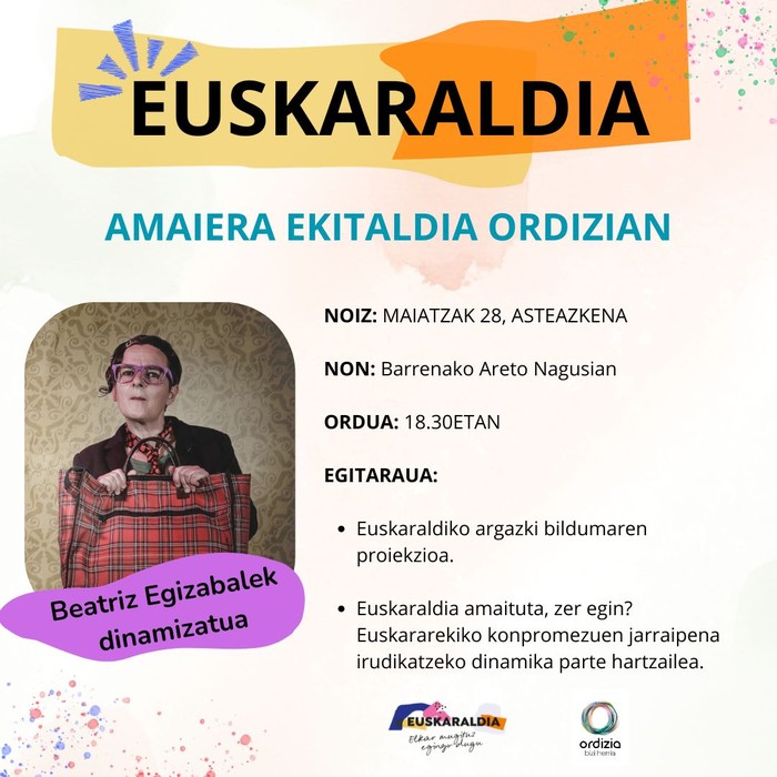 Euskaraldiko amaiera ekitaldia
