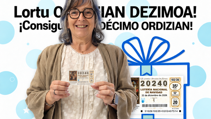 ORDIZIAN TXARTELAK SARIA DU!
