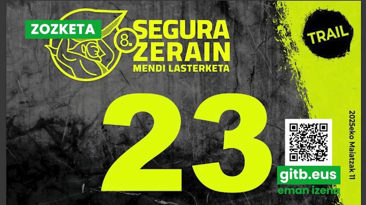Segura Zerain Mendi Lasterketarako dortsala