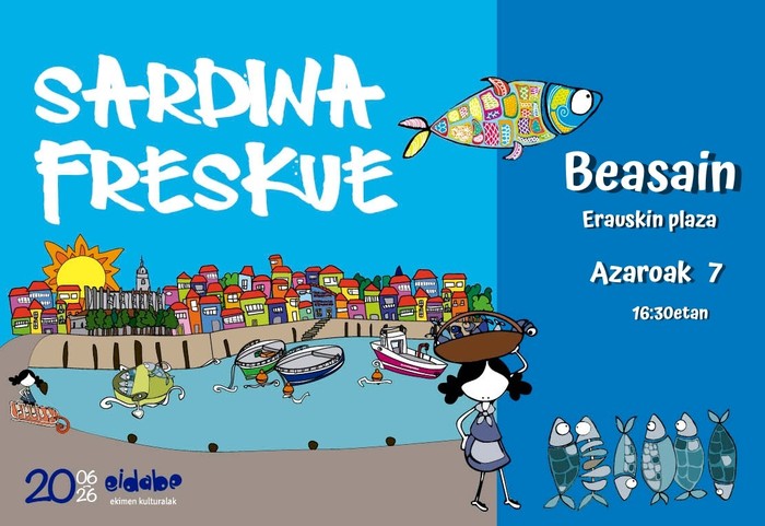 "Sardina freskue" kale antzerkia