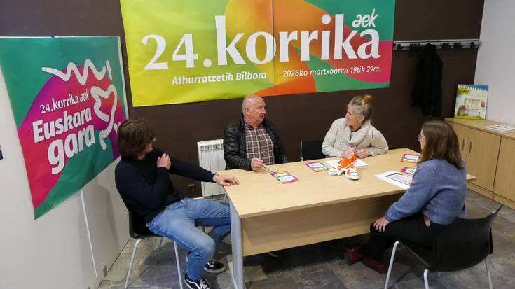 Goierrin ere hasi dira 24. Korrika prestatzeko lanak