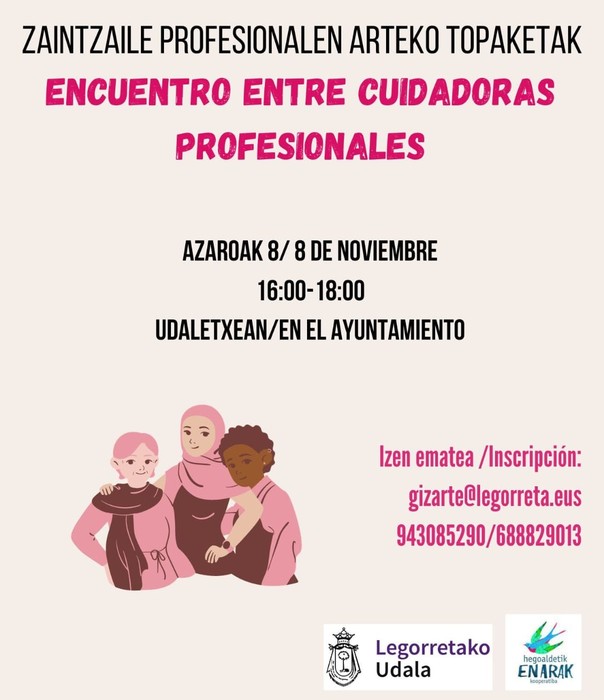 Zaintzaile profesionalen topaketa