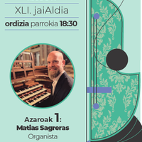 Barroko Aire: Matias Sagreras organista