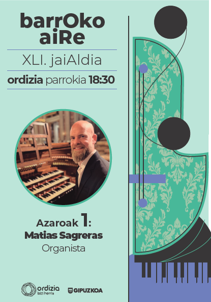 Barroko Aire: Matias Sagreras organista