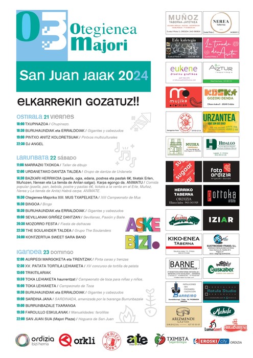 Otegienea-Majori auzoko jaiak
