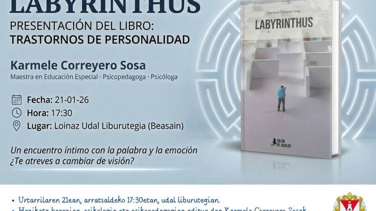 "Labyrinthus" liburuaren aurkezpena