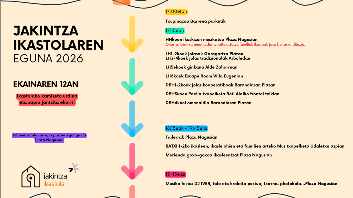 Jakintza Ikastolaren eguna
