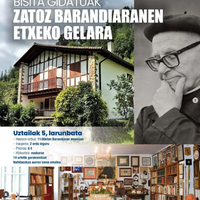 Zatoz Barandiaranen etxeko gelara