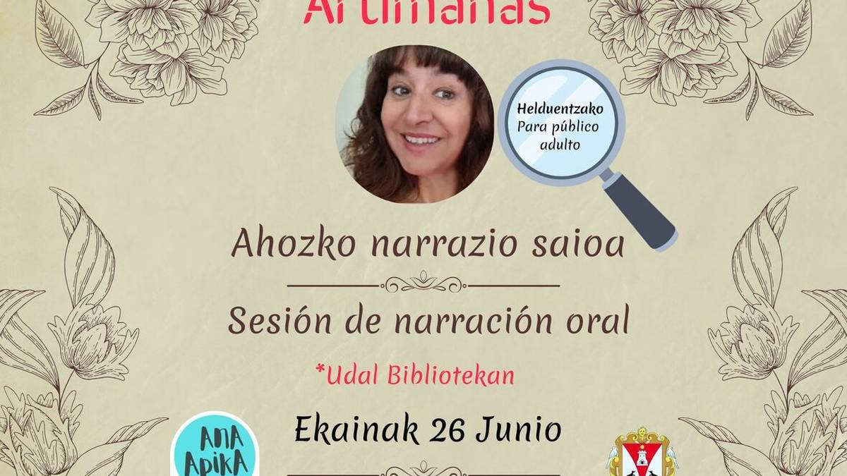 "Artimañas" narrazioa saioa publiko helduarentzat