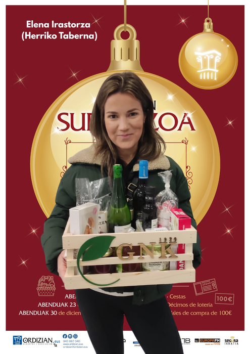 ORDIZIAN SASKIAK BANATZEN: ELENA IRASTORZA