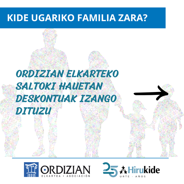 BA AL ZENEKIEN KIDE UGARIKO FAMILIEK DESKONTUAK DIZTUZTELA SALTOKI HAUETAN?