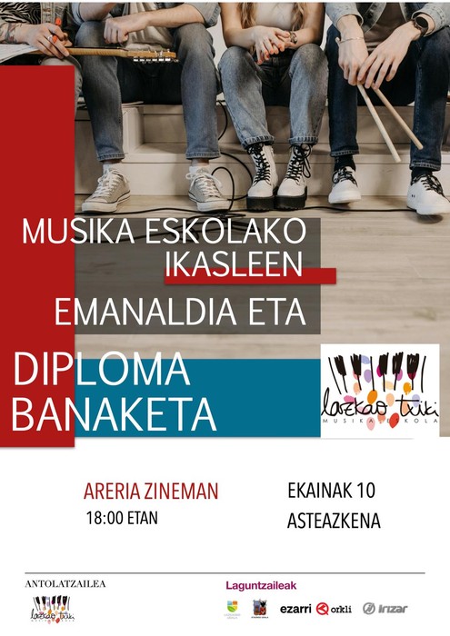 Lazkao Txiki Musika Eskolako ikasleen emanaldia