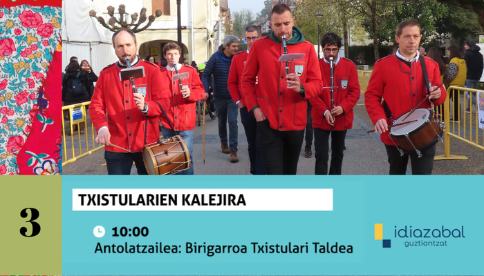 Txistularien kalejira