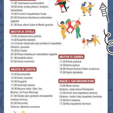 San Gregorioko festak
