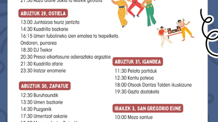 San Gregorioko festak