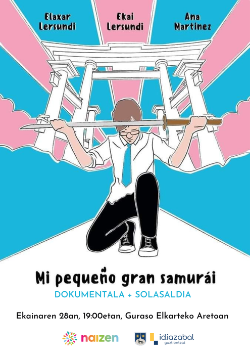 Mi pequeño gran samurai dokumentala eta solasaldia