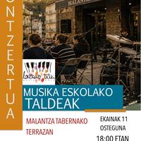 Lazkao Txiki Musika Eskolako taldeen kontzertuak