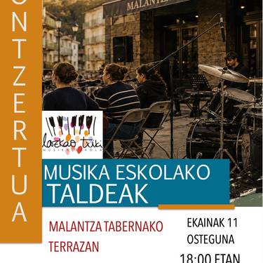 Lazkao Txiki Musika Eskolako taldeen kontzertuak