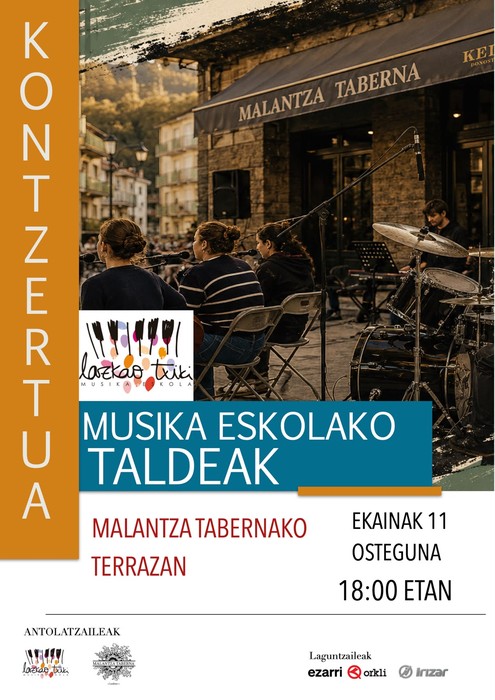 Lazkao Txiki Musika Eskolako taldeen kontzertuak