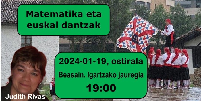 Urtarrila, matematikaren bila: Matematika eta euskal dantzak