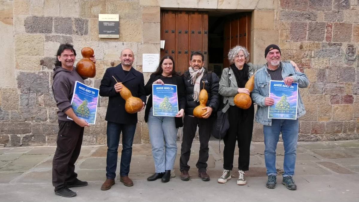 Kike Amonarrizek jasoko du XIX. Ahoz Aho Jaialdiaren Ohorezko Urrezko Kalabaza