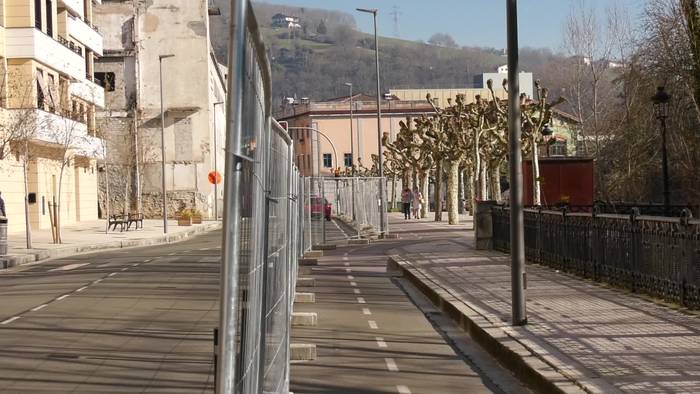 Apirilaren 17tik 19ra, Iturriotz kalea trafikoari itxita