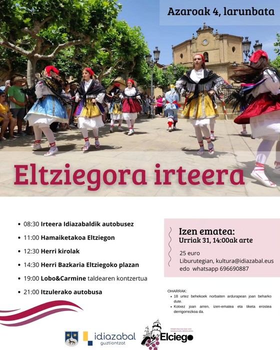 Eltziegora irteera