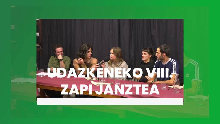 Maider Arregi izan zen zapiduna Udazkeneko VIII. Zapi Janztean