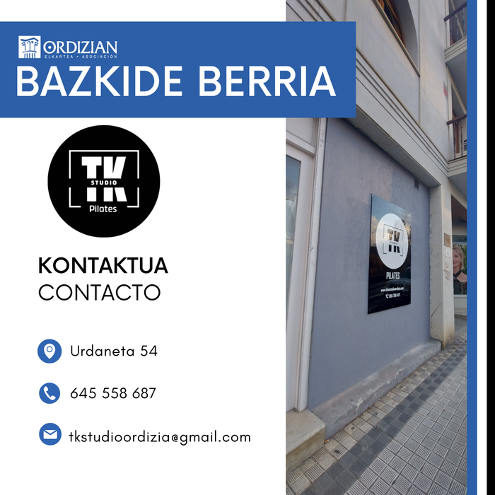 BAZKIDE BERRIA: TK STUDIO
