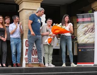 Amelia Jauregi gabiriarra omendu dute aurtengo Gazta Azoka jendetsuan