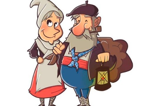 Olentzero eta Mari Domingiren etorrera Seguran