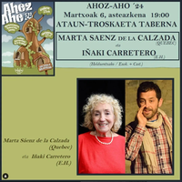 Marta Sáenz de la Calzada eta Iñaki Carretero