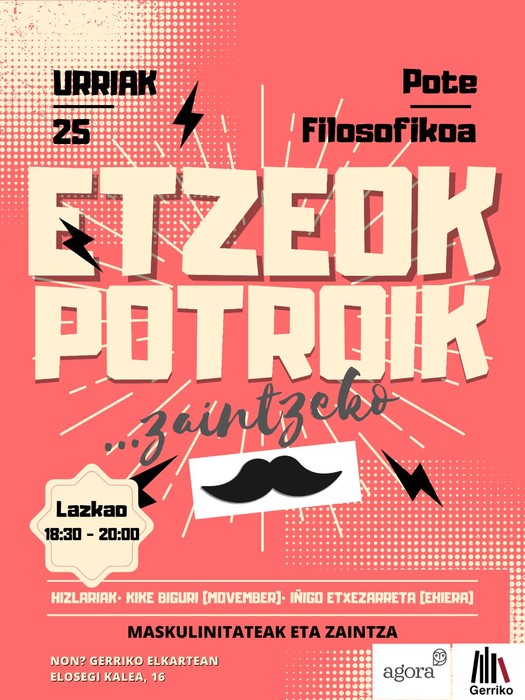 Ez zeok potroik zaintzeko pote filosofikoa