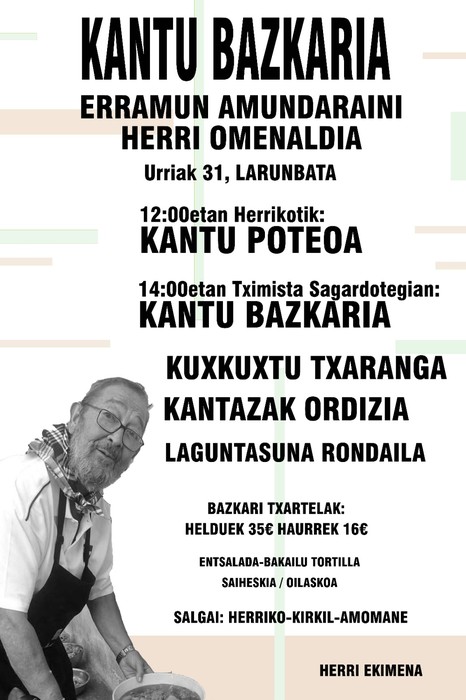 Erramun Amundaraini herri omenaldia