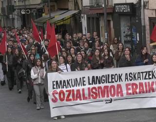 Indarkeri matxista eta faxismoaren aurka borroka aktibatzeko deia egin du Itaiak