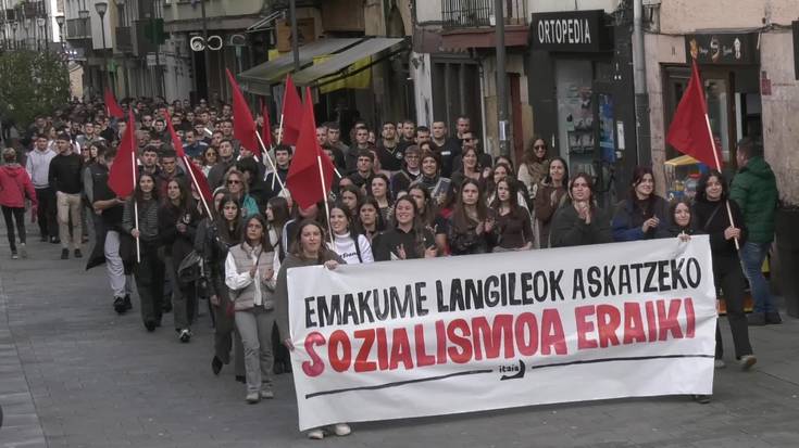 Indarkeri matxista eta faxismoaren aurka borroka aktibatzeko deia egin du Itaiak