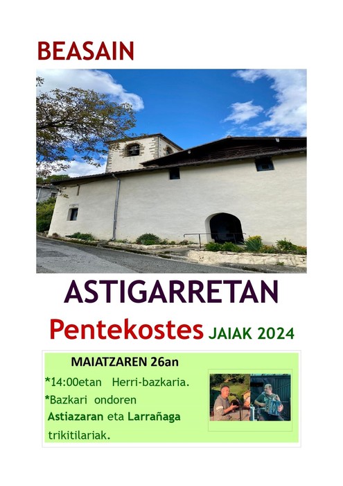 Astigarretan Pentekostes Jaiak