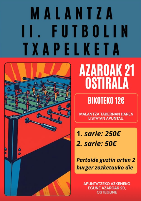Malantza II. Futbolin Txapelketa